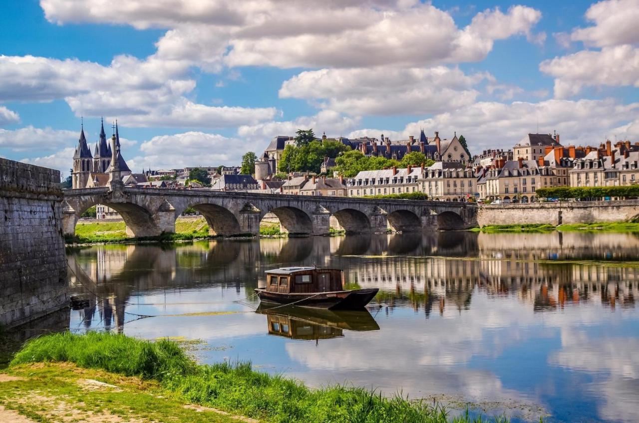 Appartement Haut Standing Proche Du Centre Ville, Vue Sur La Cathedrale Saint Louis Blois Luaran gambar